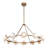 Dahlia 12 - Light LED Wagon Wheel Chandelier-88778595