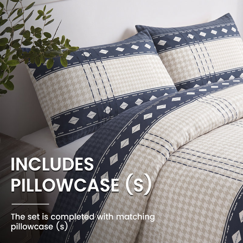 Cotton Duvet Cover Set, Double