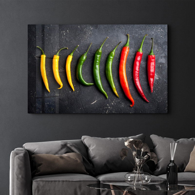 Lekeya Elegant Tempered Glass Wall Art Painting, 13.8 x 21.7 inches | 100% Tempered Glass, Thickness: 0.16 inches | UV Printed for Vibrant Colors | Perfect for Home Decor, Living Room, & Office Spaces