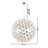 Mericle 162 - Light LED Modern Globe Chandelier