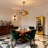 3 Light Dimmable Tiffany Style Stained Glass Pendant With Pull Chain