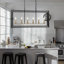 Bardell 6 - Light Kitchen Island Chandelier