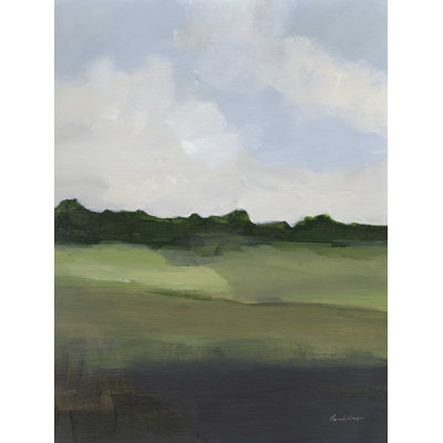" Green Hillside " Painting Print