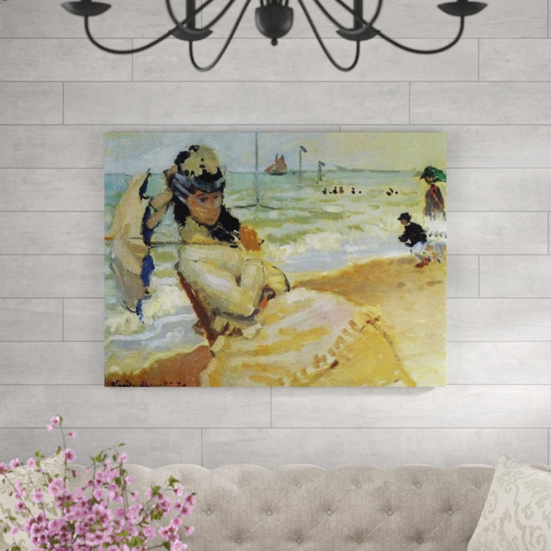Claude Monet - Wrapped Canvas Painting, 90cm H x 120cm W x 1.8cm D