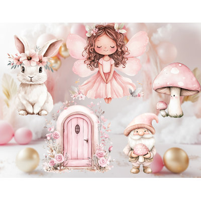 Fairy First Birthday Cutout Prop, Baby Shower, Enchanted Garden Party Decor