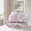 Ensemble de courtepointe 3 pièces avec coussin décoratif-130217737