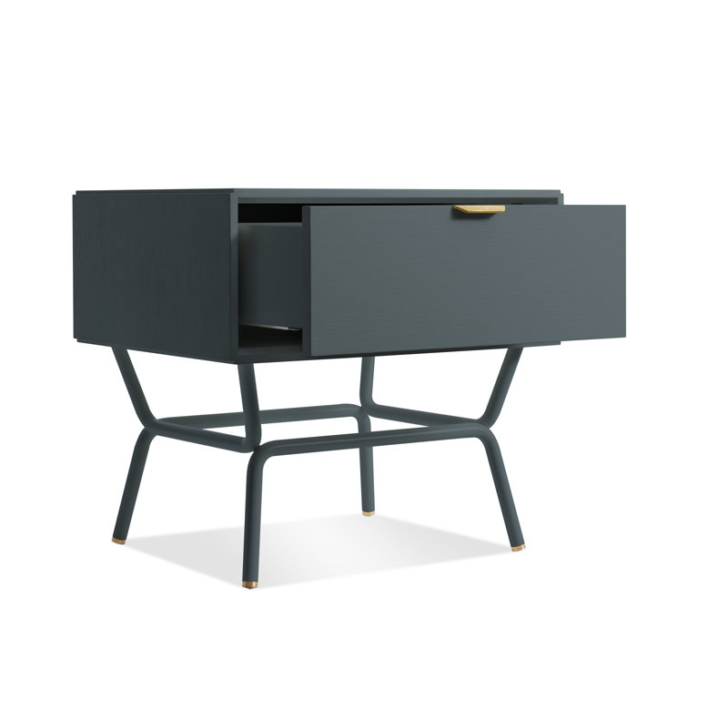 Dang 1 - Drawer Nightstand, Marine Blue