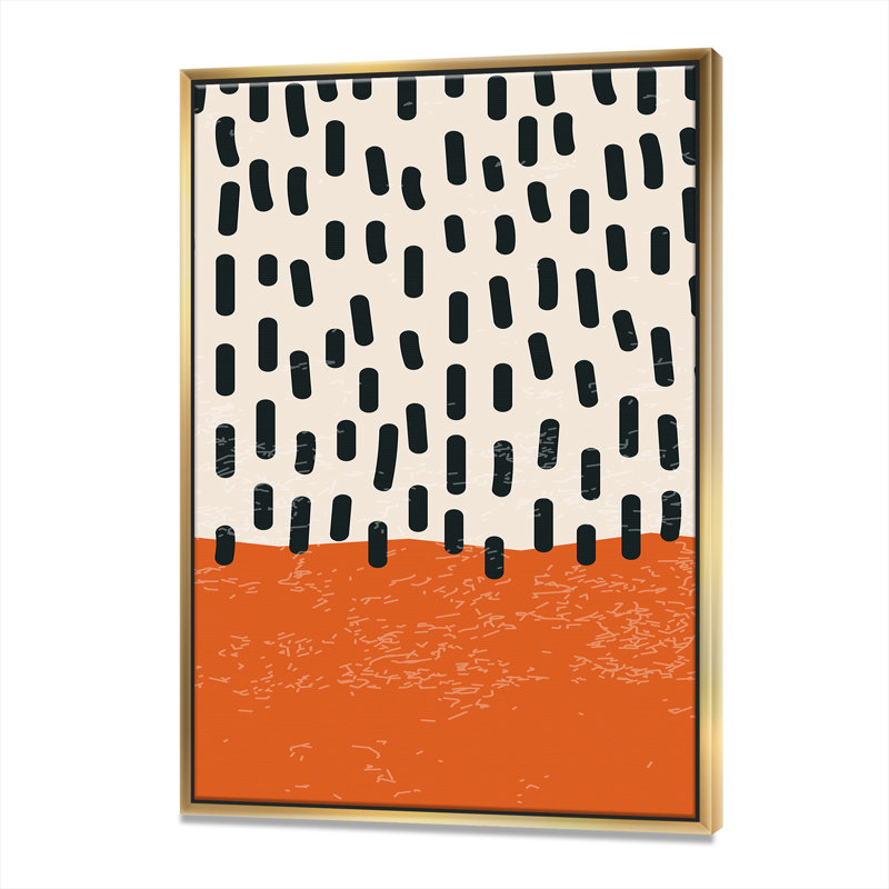«Minimal Geometric Compostions of Elementary Forms XVII», reproduction sur toile tendue, H 40 po x l 30 po x P 1,5 po
