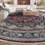 Tapis vin et bleu marine noué à la main de haute qualité-50103577