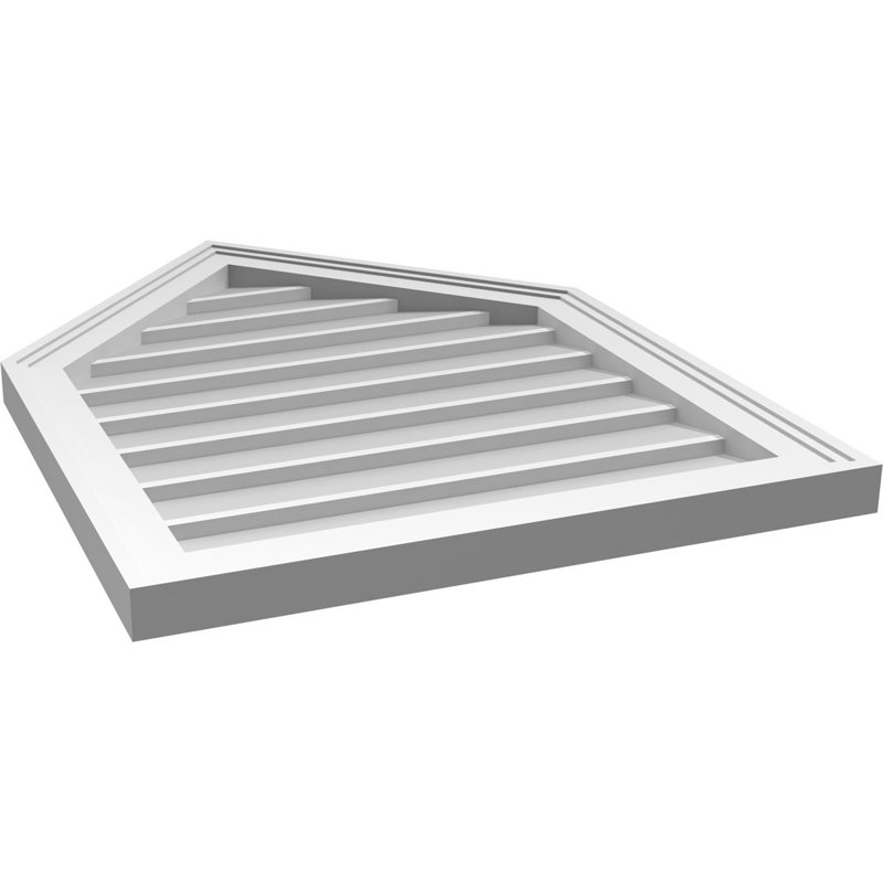 Ventilateur à pignon en uréthane non-fonctionnel Signature, H 30 po x l 22 po x P 1,5 po, 13/12