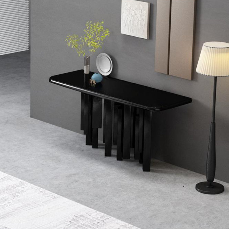 Console Modern Minimalist Art, H 35,43 po x l 62,99 po x P 15,75 po, Noir