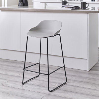 Nikhil Counter Stool with Metal Frame