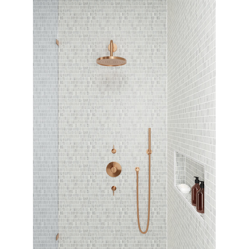 Monet Marble Mosaic Wall & Floor Tile, White Carrara