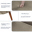 Flared Arm Convertible Corduroy Sleeper Sofa-1903553156