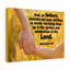 Admonition Of The Lord Ephesians 6:4 - Wrapped Canvas Print-165554370