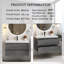 Meuble-lavabo mural simple 36 po avec plateau en résine-1922360948