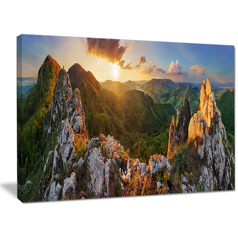 " Panorama Mountains Slovakia ", 30" H x 40" W x 1" D