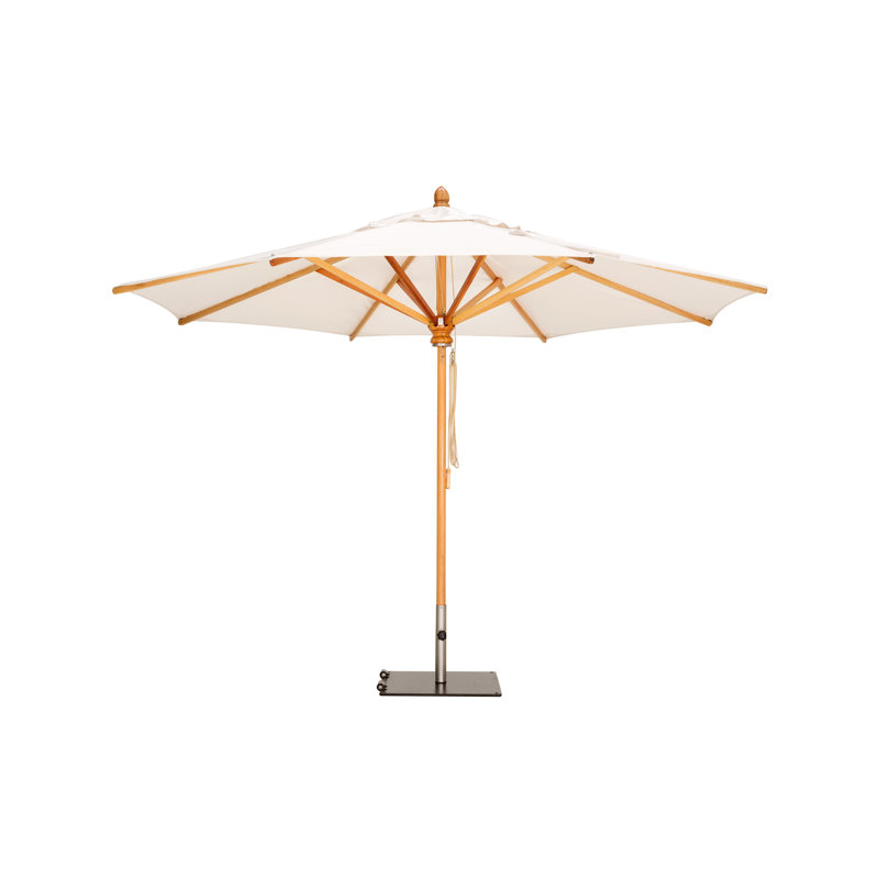 Safari 11.5' Round Umbrella, Tuscany, CBM + 2.25" Galvanized Tube, 99.6" H x 137" W x 137" D