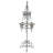 63.5'' H Malbork Castle Gothic Floor Candelabra
