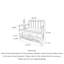 Banc de rangement pour chaussures Traditional