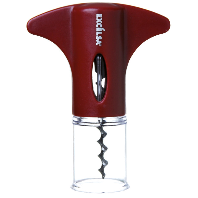 Enoteque Gold Brass Stainless Steel Bottle Opener and Corkscrew