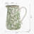 Ceramic Pitcher Degraff with Floral Pattern