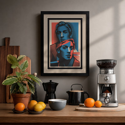 Portraits Pop Art - Framed Print