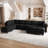 Sectional Sofa Livingroom Coner Couch With Storage Ottomans-1200585940