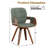 Braiden Swivel Faux Leather Dining Chair-610463324