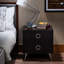 Accent Table With Construction And Stylish Appeal Contemporary Practical Drawers