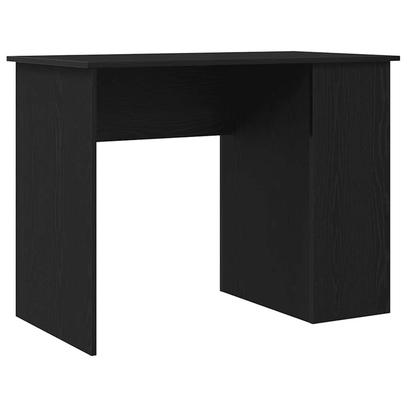 Kyeung Writing Desk, black oak