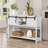  Console Table With Sliding Barn Door