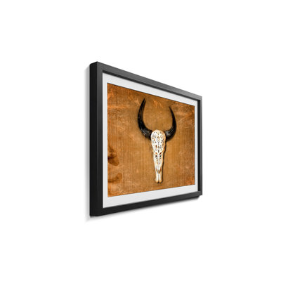 Buffalo Head - Single Picture Frame Print