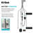 KRAUS Oletto Touchless Sensor Commercial Pull-Down Single Handle Kitchen Faucet with QuickDock Top Mount Assembly-66764881