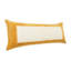 Housse de coussin rectangulaire avec insert lombaire 100% coton Ellary