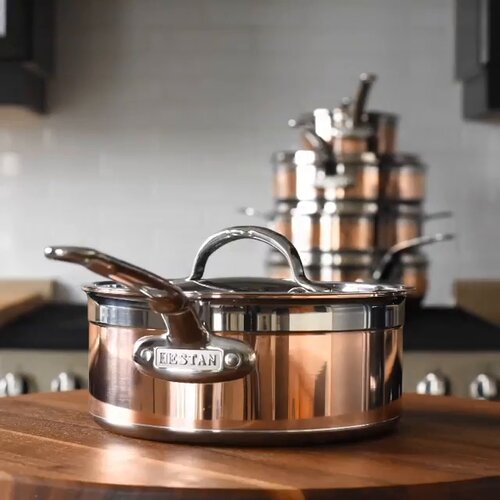 Hestan CopperBond 10 Piece Cookware Set