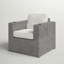 Fauteuil club Aviara - gris-1368787200-1368787207