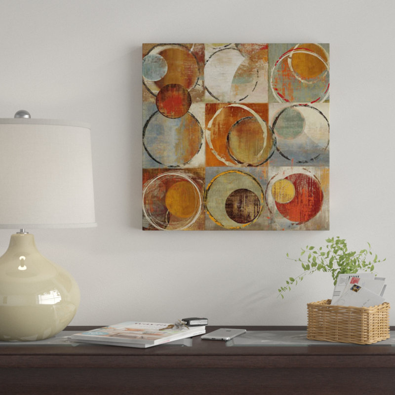 « luster iv », impression sur toile, H 18 po x l 18 po x P 1,5 po, Pas de tapis, Toile tendue