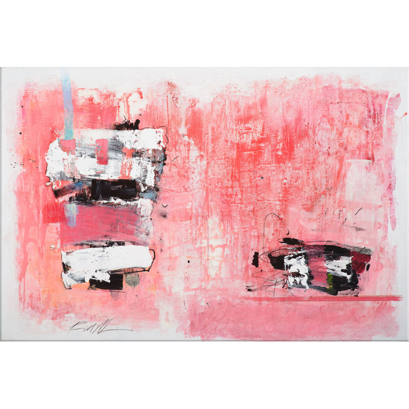 «Coral Me» par Robert Robinson - peinture sur toile tendue