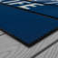 Tapis d'extérieur en caoutchouc recyclé bleu marine Salt Life
