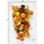 Ornement 25 pouces feuilles d'automne, citrouilles et pommes de pin