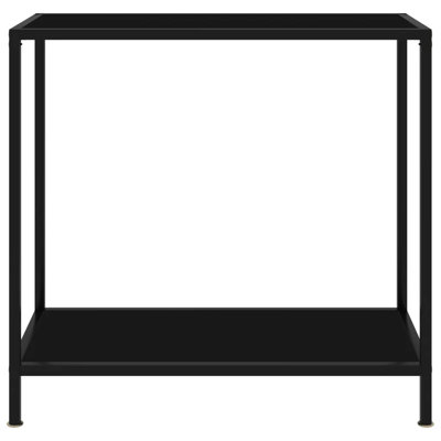 Caspar Glass Top Console Table