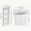 Meuble-lavabo autoportant de 23 po avec lavabo et support de rangement, portes à fermeture douce-343929032