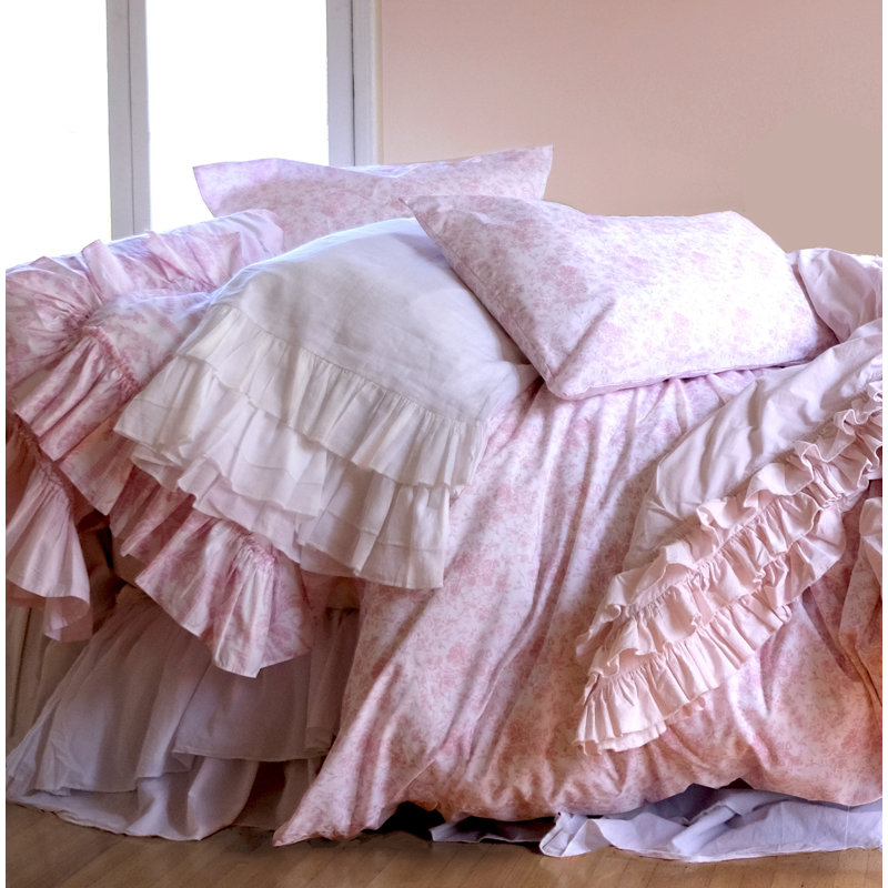 Duvet Cover, Chambray Toile, King Duvet Cover