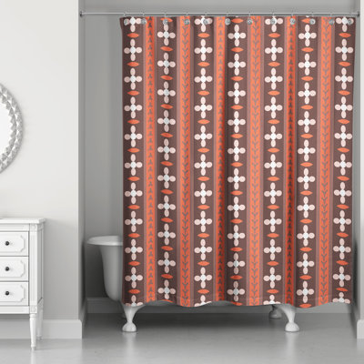Rideau de douche simple Hamby
