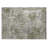 2' X 3' Green Abstract Washable Non Skid Indoor Outdoor Area Rug