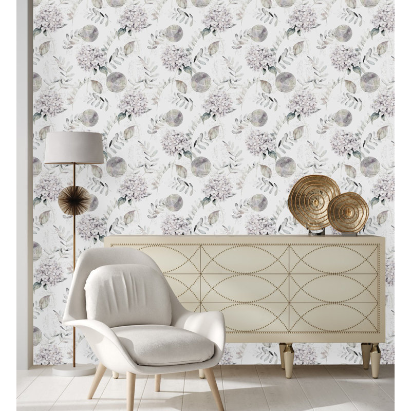 Floral Tile, 2.08' W x 10.42' L