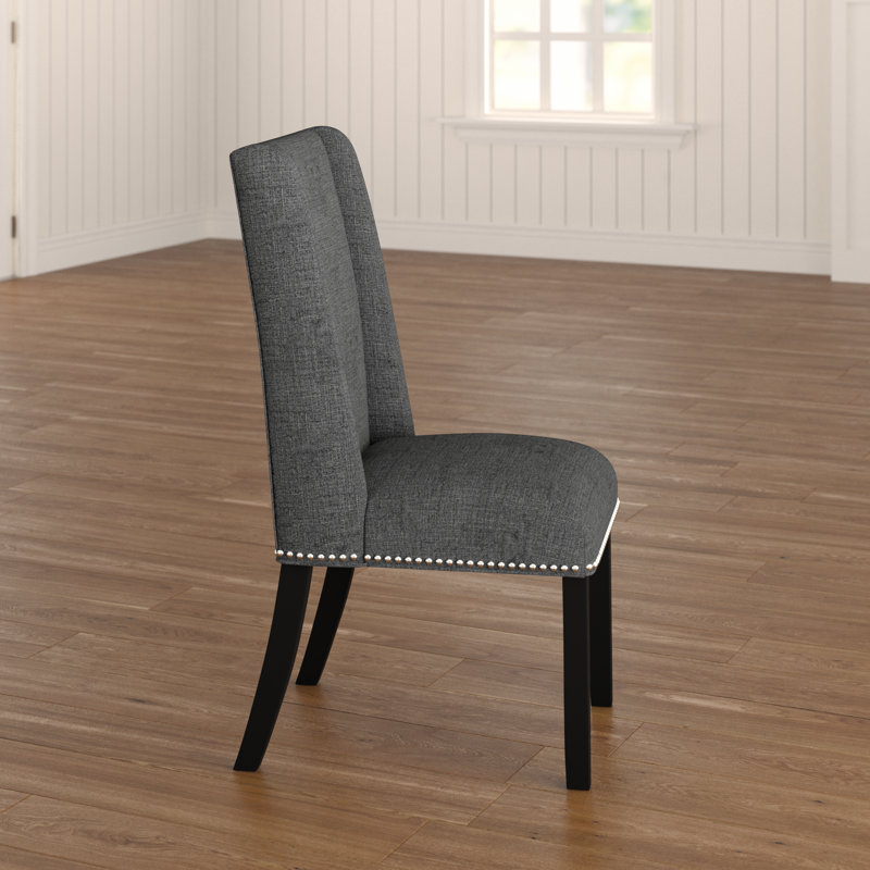Modway Baron Fabric Dining Chair, Gray