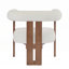 Fauteuil d'appoint rembourré en velours Faiella-331930764