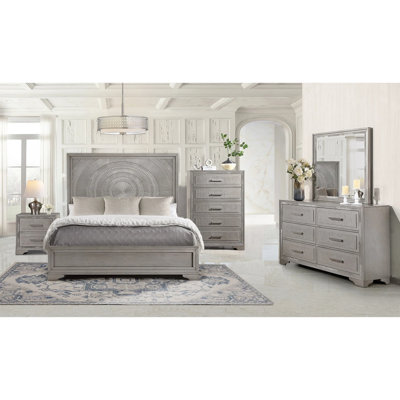 Ensemble de chambre avec grand lit Soham